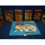 A Waddington game 'Go' together with four vintage Waddington puzzles.