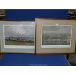 Two framed and mounted Lionel Edwards' Prints 'The Cheshire Hunt',