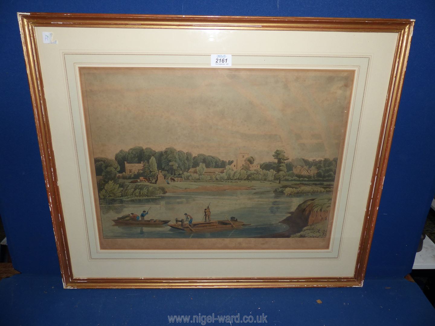 An aquatint drawn by William Havell,