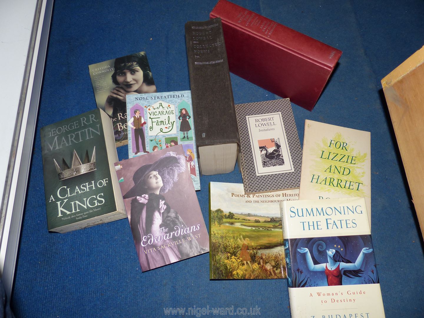 A wooden drawer of novels to include; Saint Francis of Assisi, - Image 4 of 4