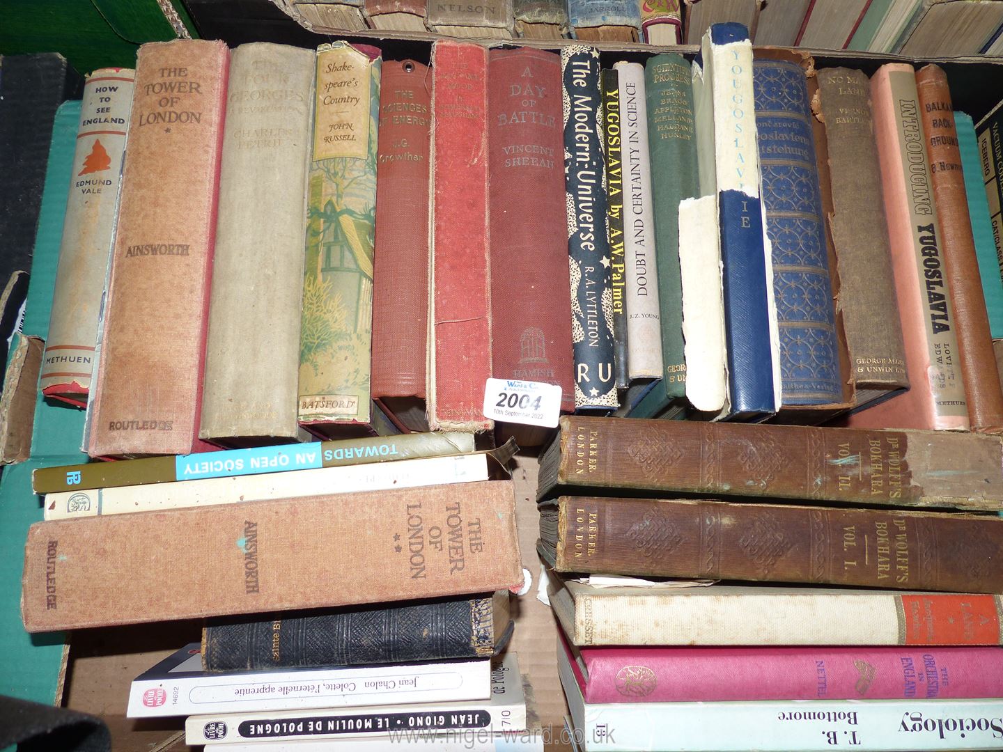 A quantity of books including 'Sociology, 'The Orchestra in England',