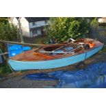 "Lady Jane", a marine ply constructed sailing dinghy complete with fittings, rudder,