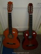 Two acoustic Guitars,