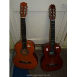 Two acoustic Guitars,