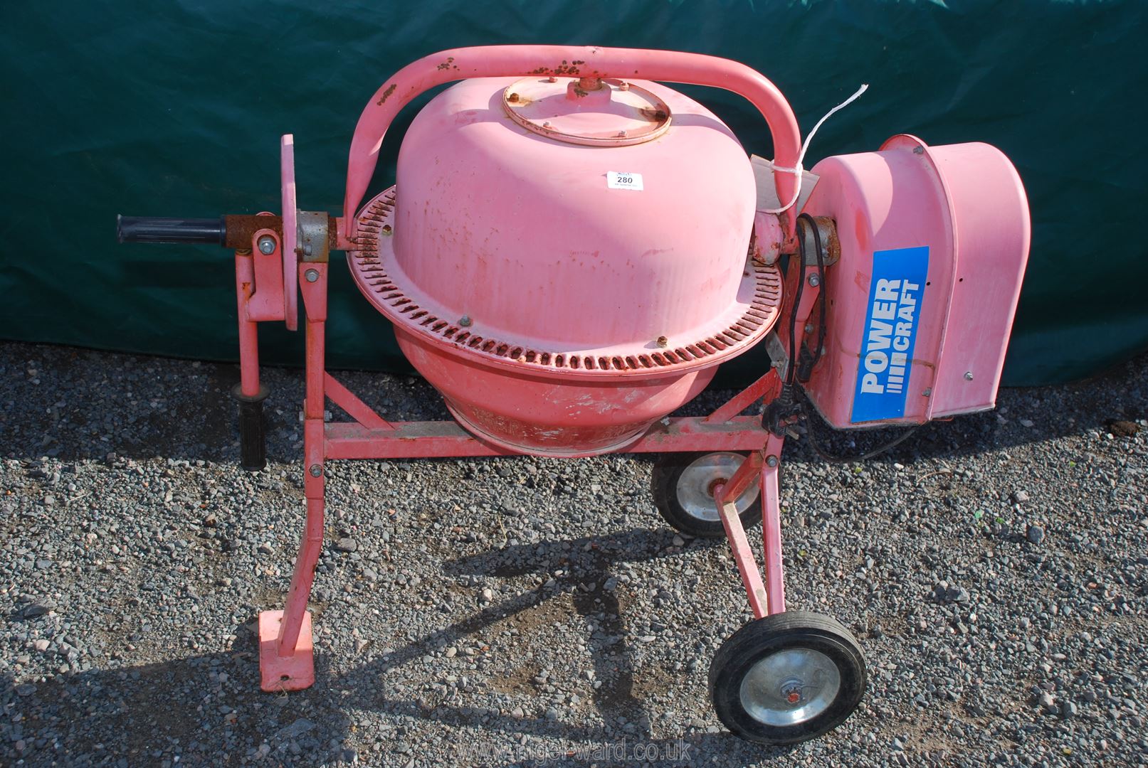 A Power Craft 240v cement mixer.