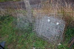 A quantity of wire mesh, etc.