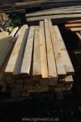 Sixty-six lengths of 3" x 2" average length 41", some longer softwood.