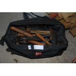 A good quantity/holdall of hammers, brick hammers, etc.