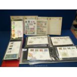 Three folders of First day Covers - (many repeats), to include British trees, British explorers,