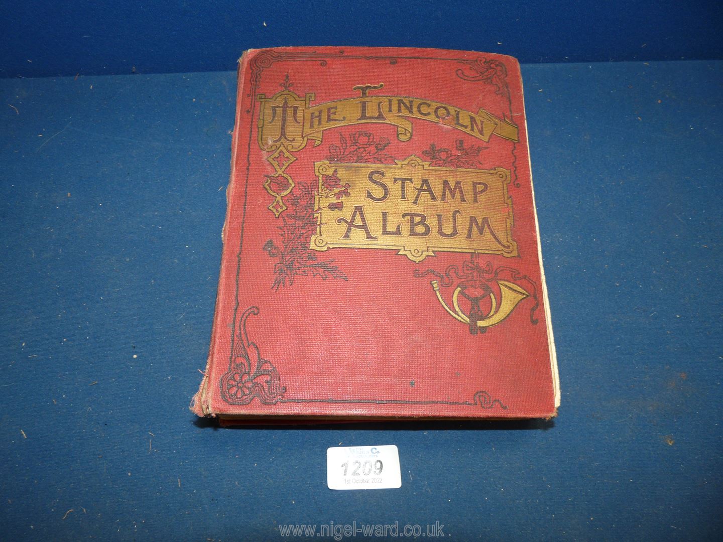 A 'The Lincoln' Stamp album with Great British and foreign stamps, etc.