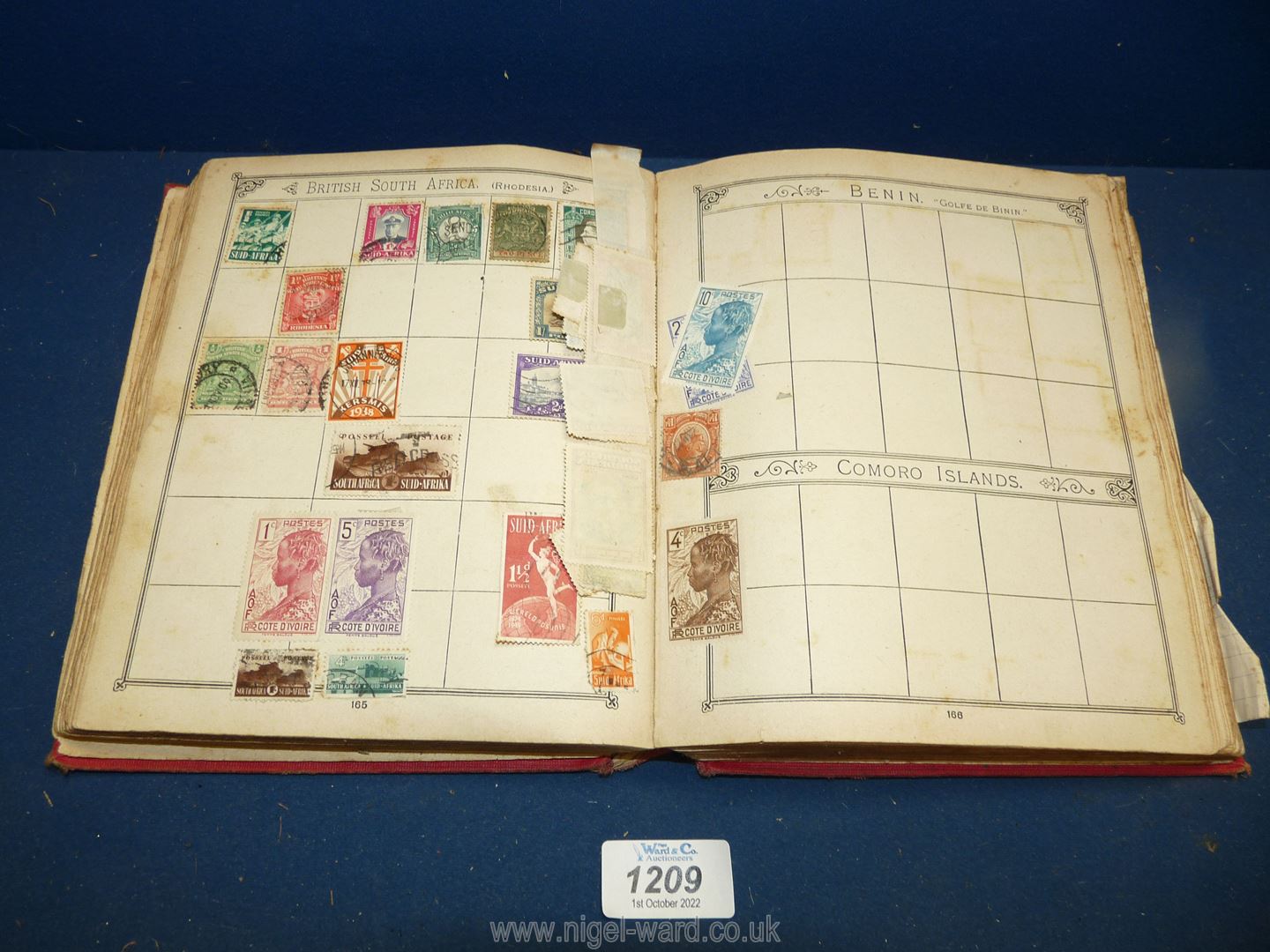 A 'The Lincoln' Stamp album with Great British and foreign stamps, etc. - Bild 3 aus 3