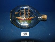 A Ship in a Bottle.