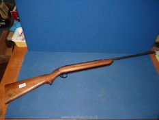 A .22 under lever Air Rifle by B.S.A. ALL WEAPONS MUST BE COLLECTED IN PERSON - NO POSTAGE.
