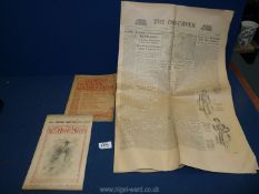 A copy of 'The New Penny' magazine illustrated September 1899,