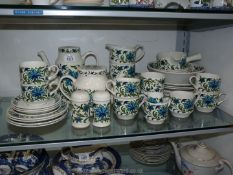 A large quantity of Midwinter tea ware to include; teapot, cups & saucers, plates, jugs, etc.