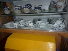 A RC Japan Vintage' tea and dinner service to include twelve dinner plates, sweet plates,