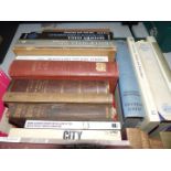 Two boxes of books to include Gazetteer N.W.P. Vol.