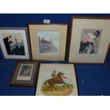 A quantity of prints to include; Limited Edition print of Hereford (no.