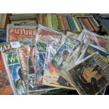 A quantity of magazines to include; Future Science Fiction 1952, Amazing Stories no.
