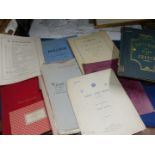 A quantity of music books to include; R. Schumann's Pianoforte Works, F.