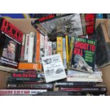 A quantity of War related books including; Jihad The Secret War in Afghanistan,