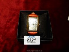 A 'Stauer Castille' watch, boxed.