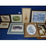 A quantity of prints to include pheasants, partridge, otter, etc.