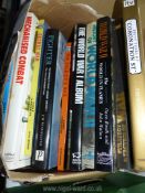 A small quantity of books to include; World War One Album, History of World War Two,