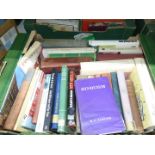 A box of books to include; India Today by R. Palme Dutt, Rambles in India by R.C.