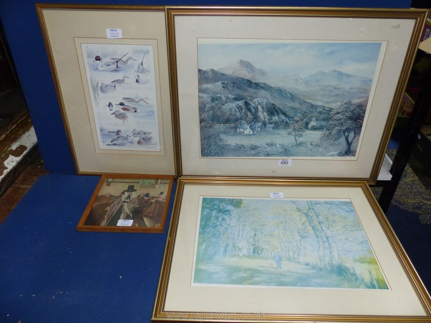 Three signed Welsh prints to include; Steven Jones, Gwyneth Tomos and Philip Snow, - Image 2 of 2