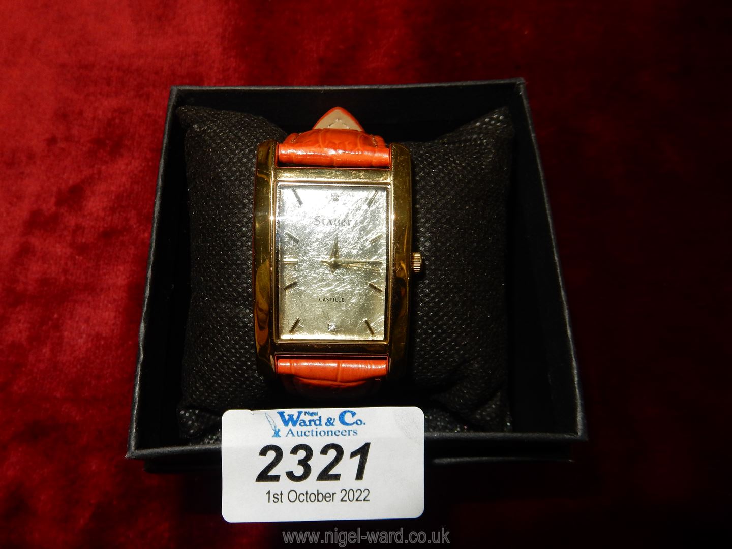 A 'Stauer Castille' watch, boxed. - Image 2 of 2