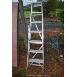 A Ramsey aluminium six rung step ladder.