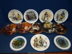 Five Wedgwood plates 'Street sellers of London',