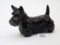 A Beswick Black Scottish terrier figure 4 1/2" high and 6 1/2" long.