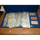 Approximately 350 sleeved 'Wills' and 'Players' cigarette Cards to include Birds and their young,