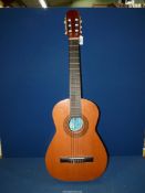 A mixed wood Spanish guitar by B.M. Classic.