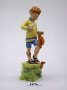 A Royal Worcester figure 'October' modelled by F.G.