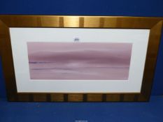A framed and mounted Oil on board titled Eternity, signed lower left George Butcher, 29" x 17 1/4".