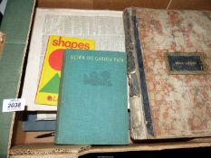Two boxes of books: 15 Volumes of The World's Work, Songs of The Bower by C.W Manners, a/f etc.
