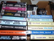 A quantity of Audio books including Colin Dexter, Georges Simenon etc.