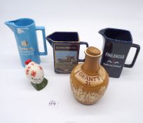 A quantity of Brewerania etc including Royal Doulton decanter for William Grants & Sons,