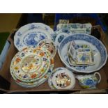 A quantity of Mason's china in 'Watteau', 'Regency', 'Vista' patterns etc.