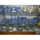 A quantity of Copeland Italian Spode dinnerware to include;