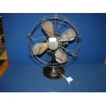 A vintage G.E.C. electric Fan.