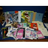A quantity of theatre programmes including South Pacific, Awards book, Golders Green Hippodrome,