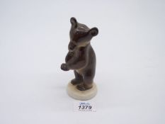 A USSR Dancing Bear, 5 3/4" tall.