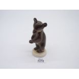 A USSR Dancing Bear, 5 3/4" tall.