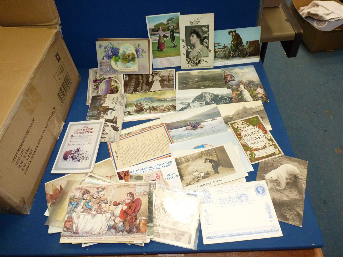 A large quantity of Postcards some dated 1920's/30's, plus an album containing postcards, - Image 2 of 2