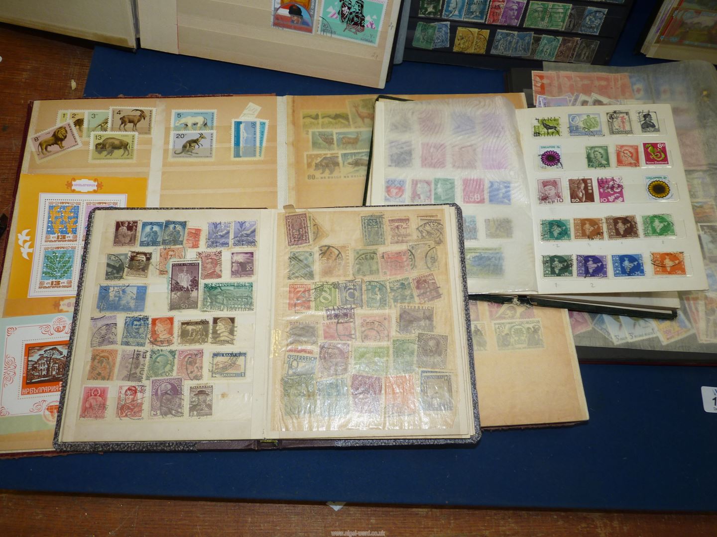 A quantity of stock books of miscellaneous Stamps to include; New Zealand, Uruguay, Montreal, - Image 2 of 5