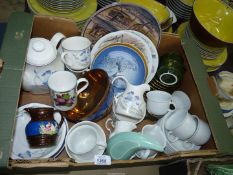 A quantity of china including Thomas of Germany and Royal Doulton part teasets, lustre bowl,